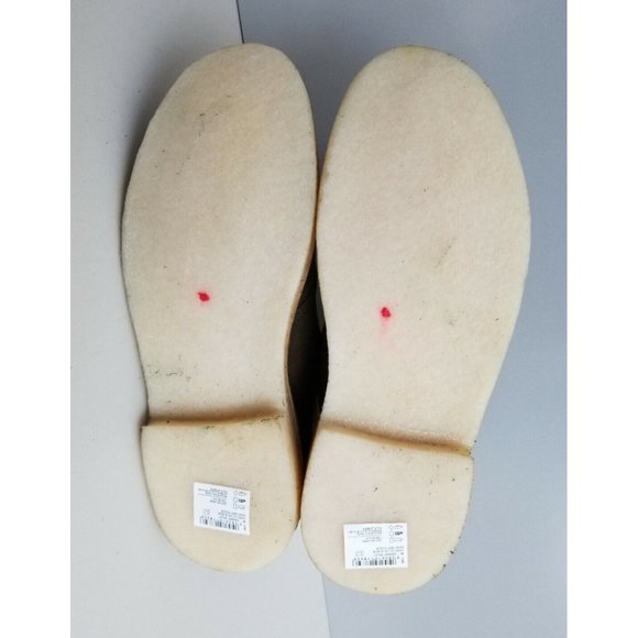 Clarks Charles F. Stead Desert Boot Olive Green Suede Mens Size 8 41 - Picture 4 of 5